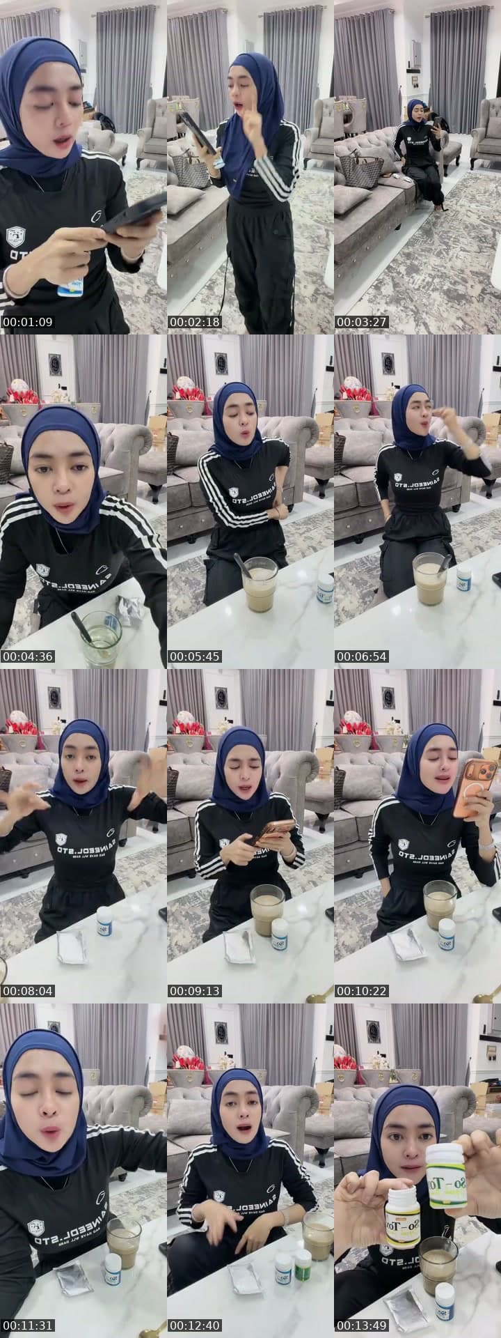 @ainhadibeauty TikTok live stream