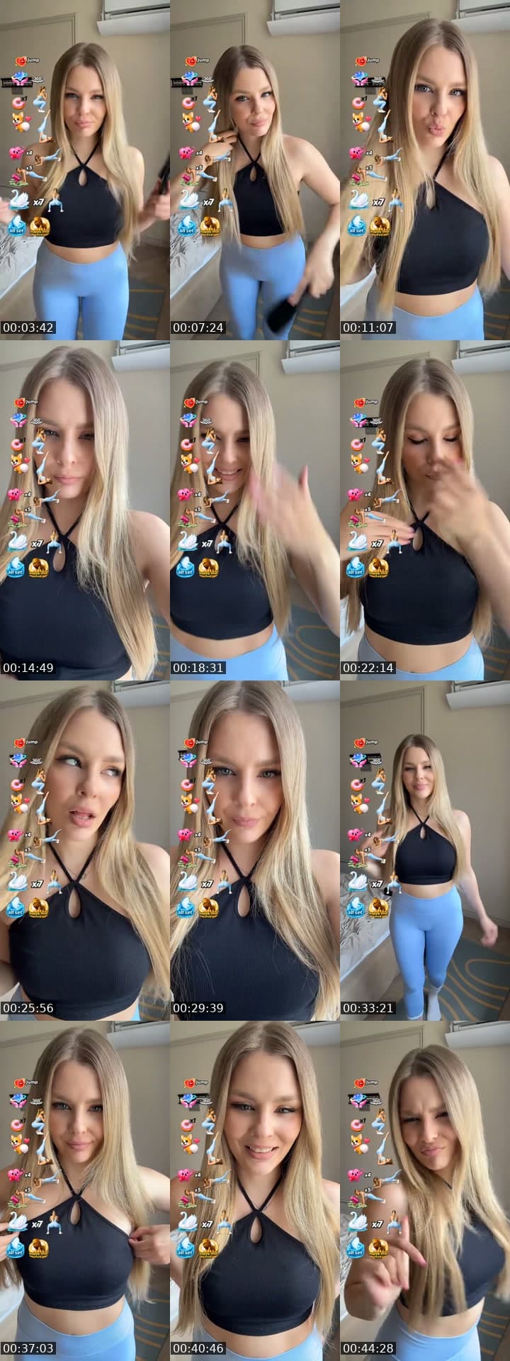 @larisa_lori TikTok live stream