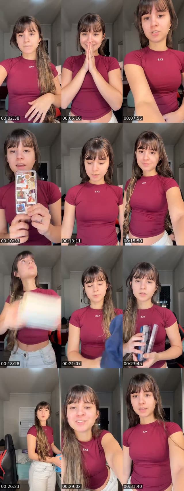 @gym_aninha TikTok live