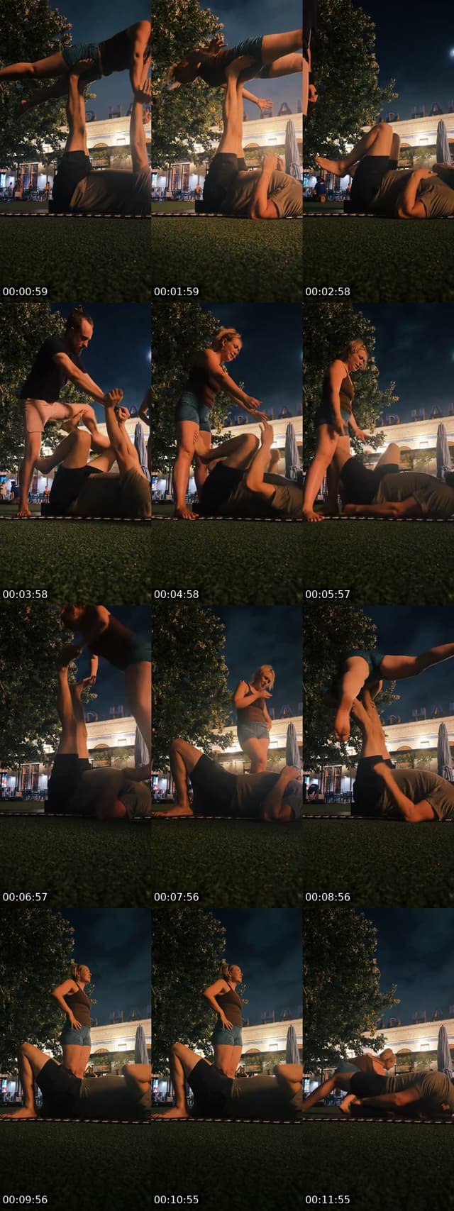 Thursday night Acro - @margiesanderssoundbowls