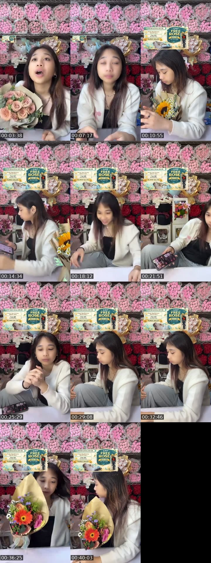 @flowersuppliersg TikTok live stream