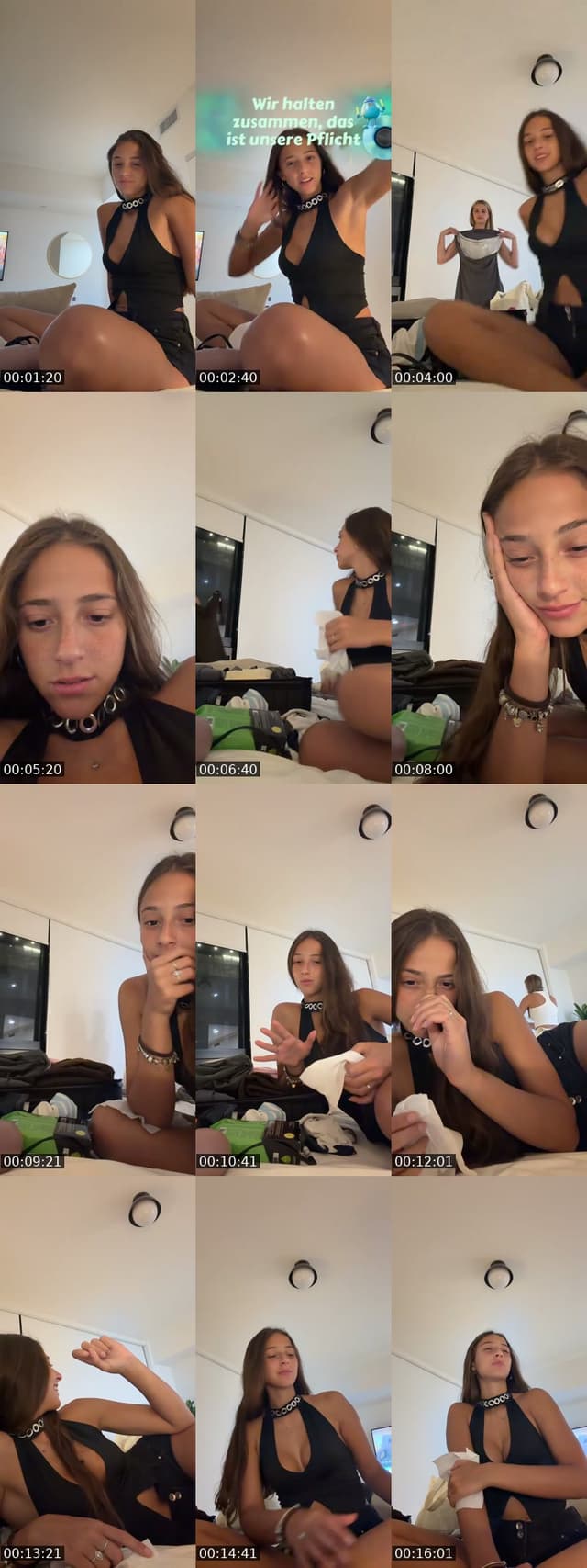 TikTok live: MINI LIVE by @claricremaschi