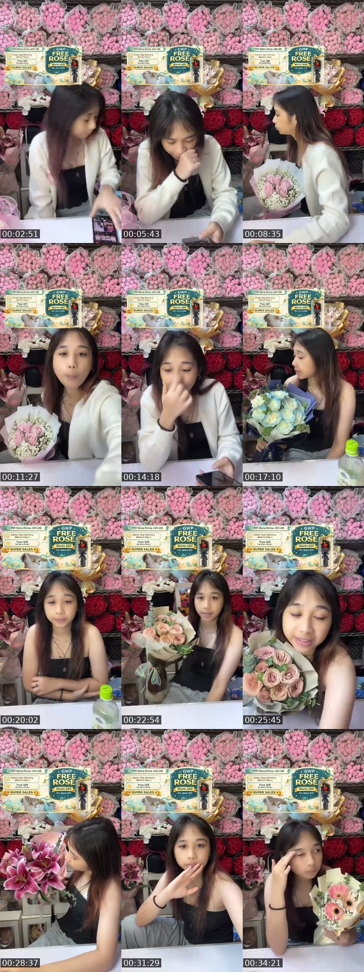 @flowersuppliersg TikTok live stream