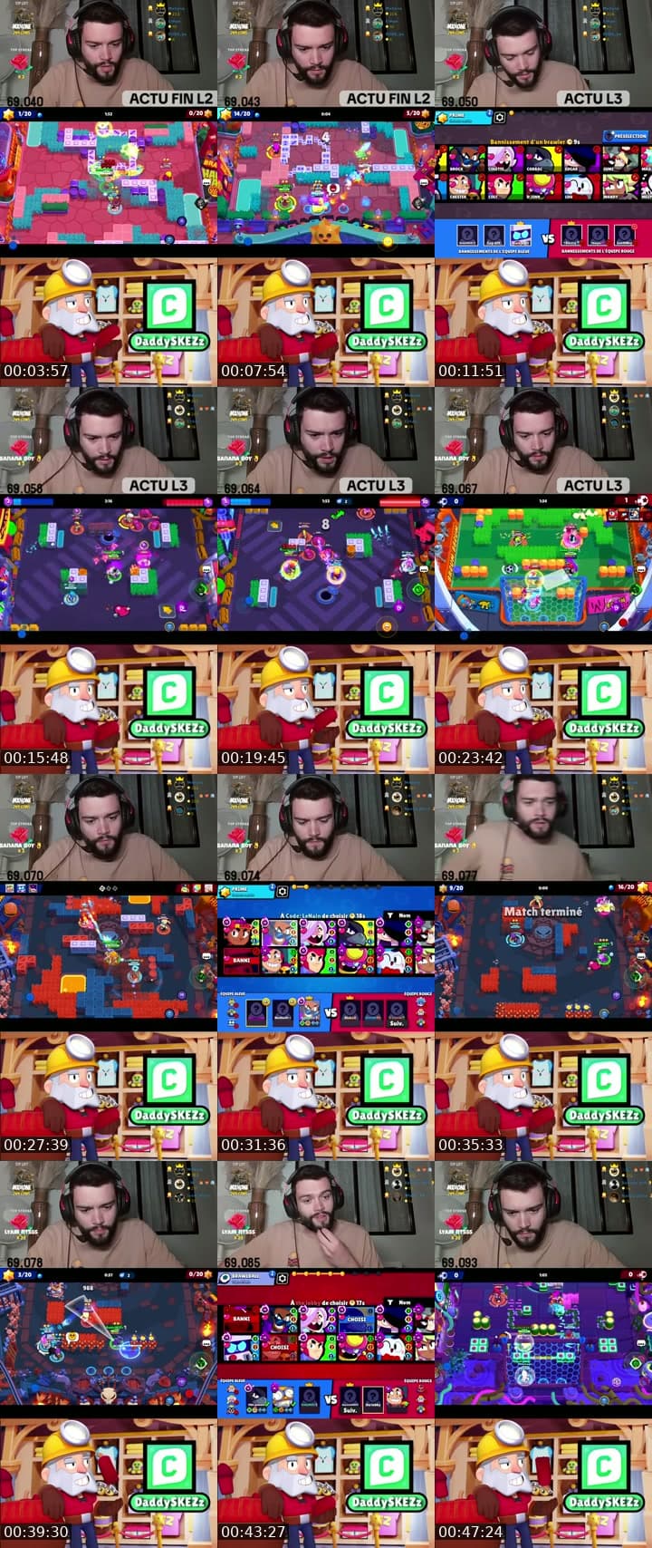 DERNIER LIVE DE LA SEMAINE