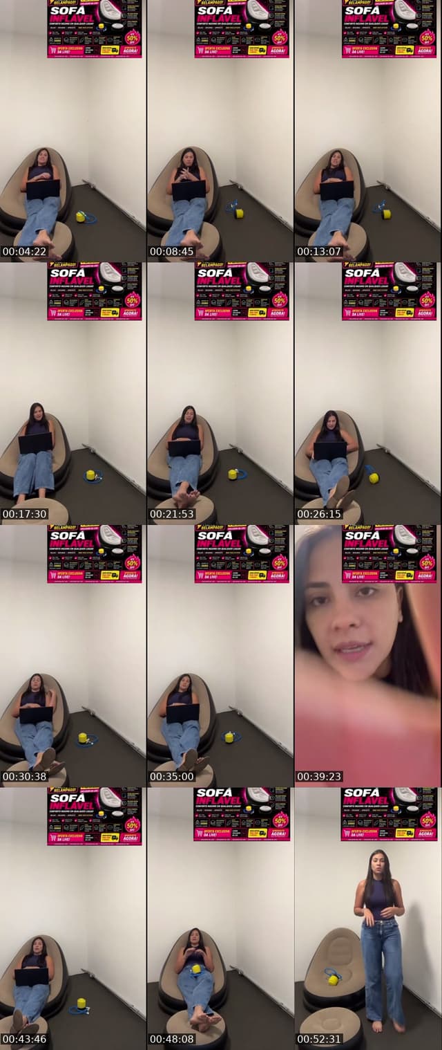 Sofá inflável - @angelicarecomenda01