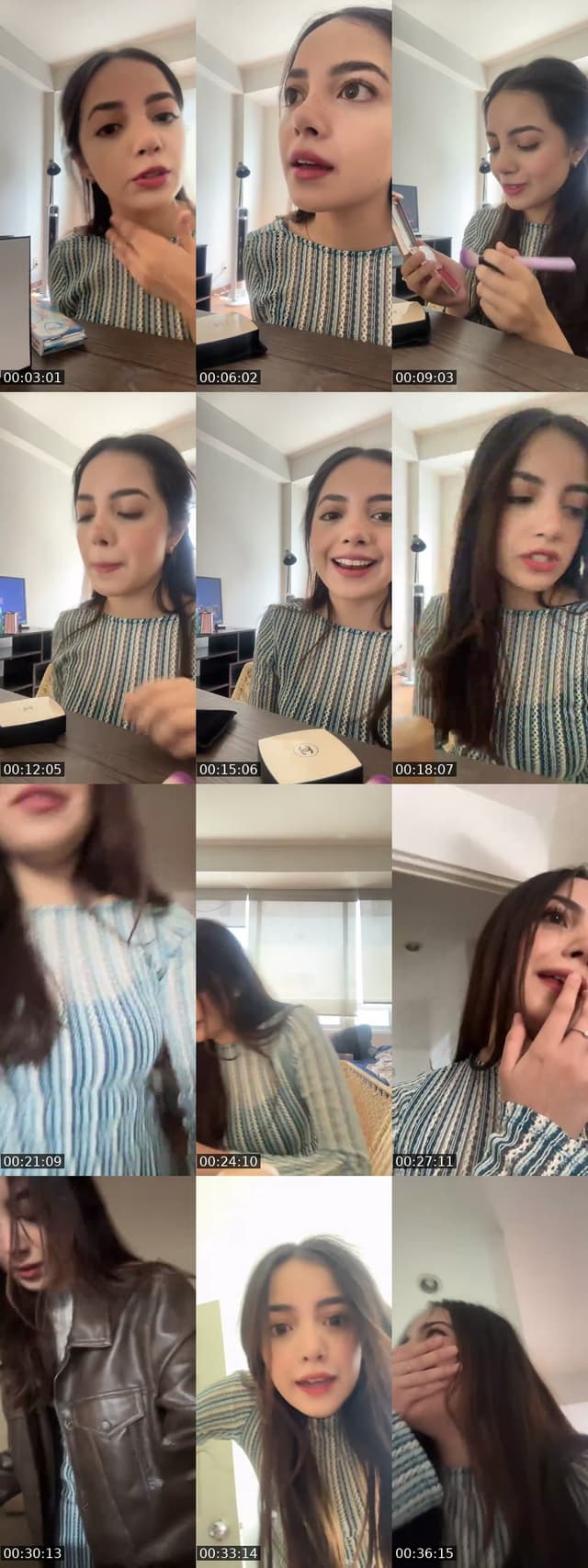 TikTok live: Grwm by @wnataliac