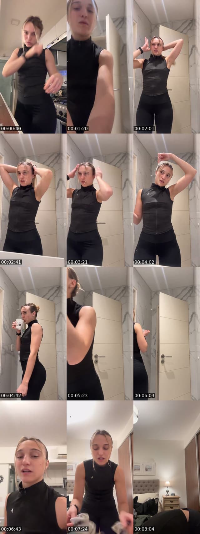 GRWM GYM - @rubiaconmiopia