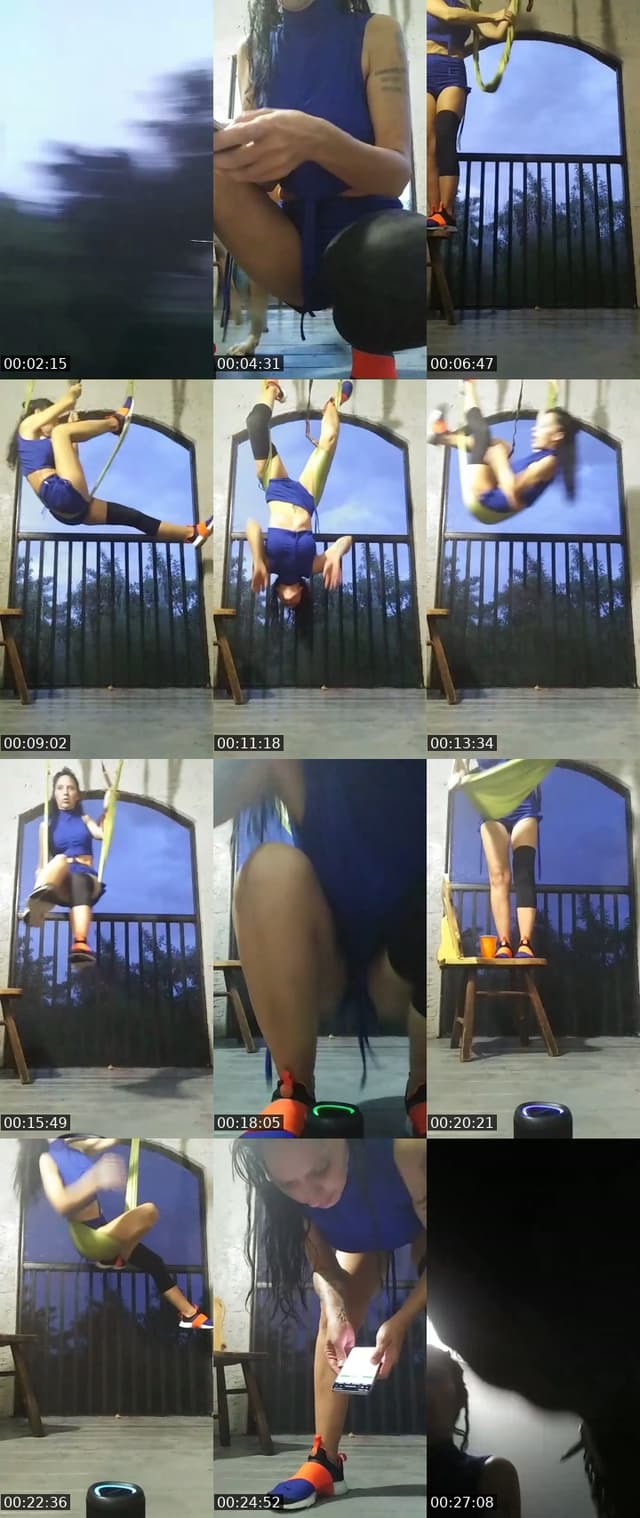 TikTok live: yoga in no space +music by @intonewlight