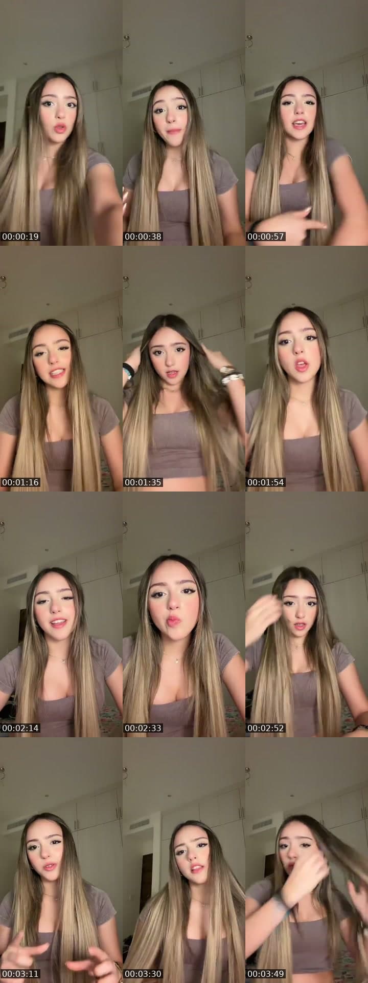 @michellekiwis TikTok live stream