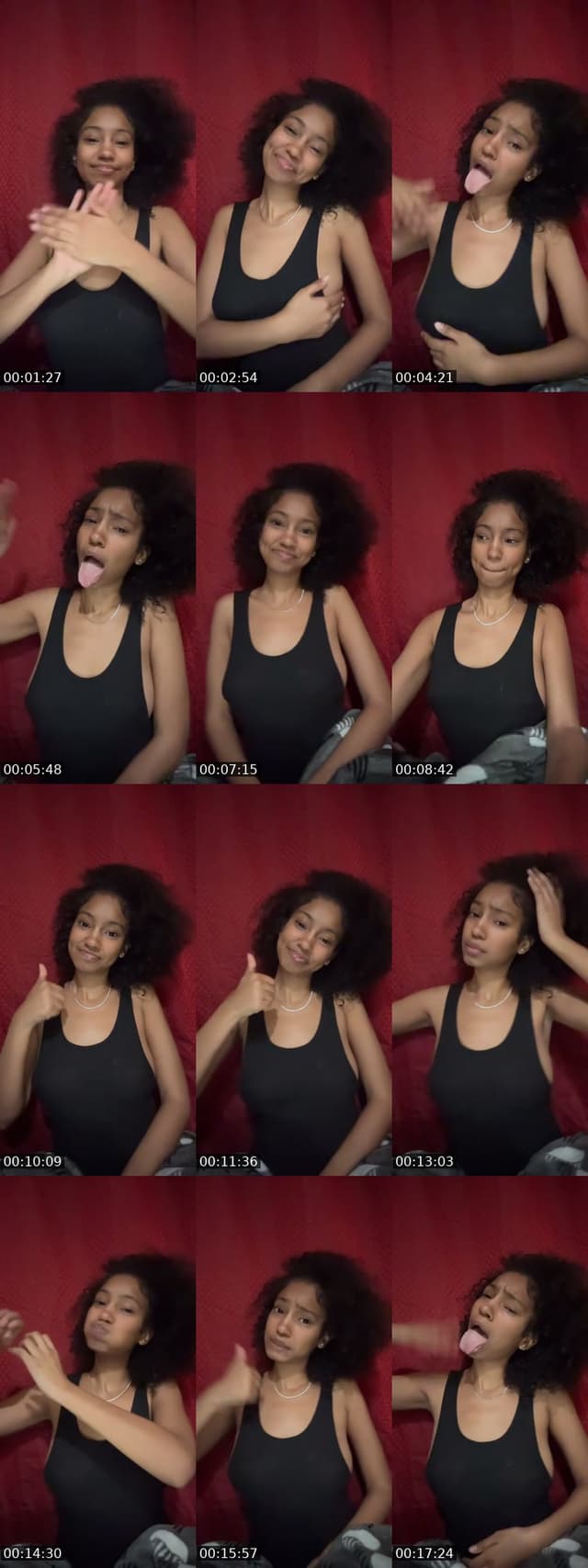 TikTok live: Surprise for a galaxy 🔞 by @theajanichannel