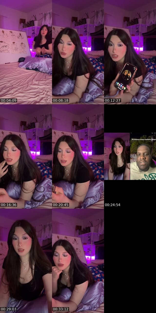 Past TikTok live: Wednesday July by @luna.stormm