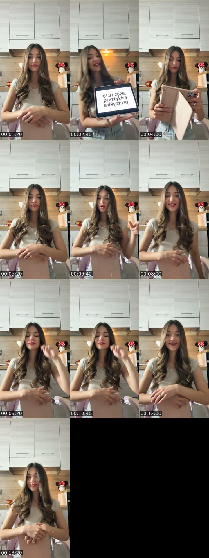 @prettykirochka TikTok live stream