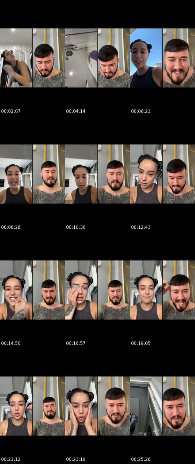 TikTok live: Saçımı mavi yapıyoruz by @nurseliaksoyyy0