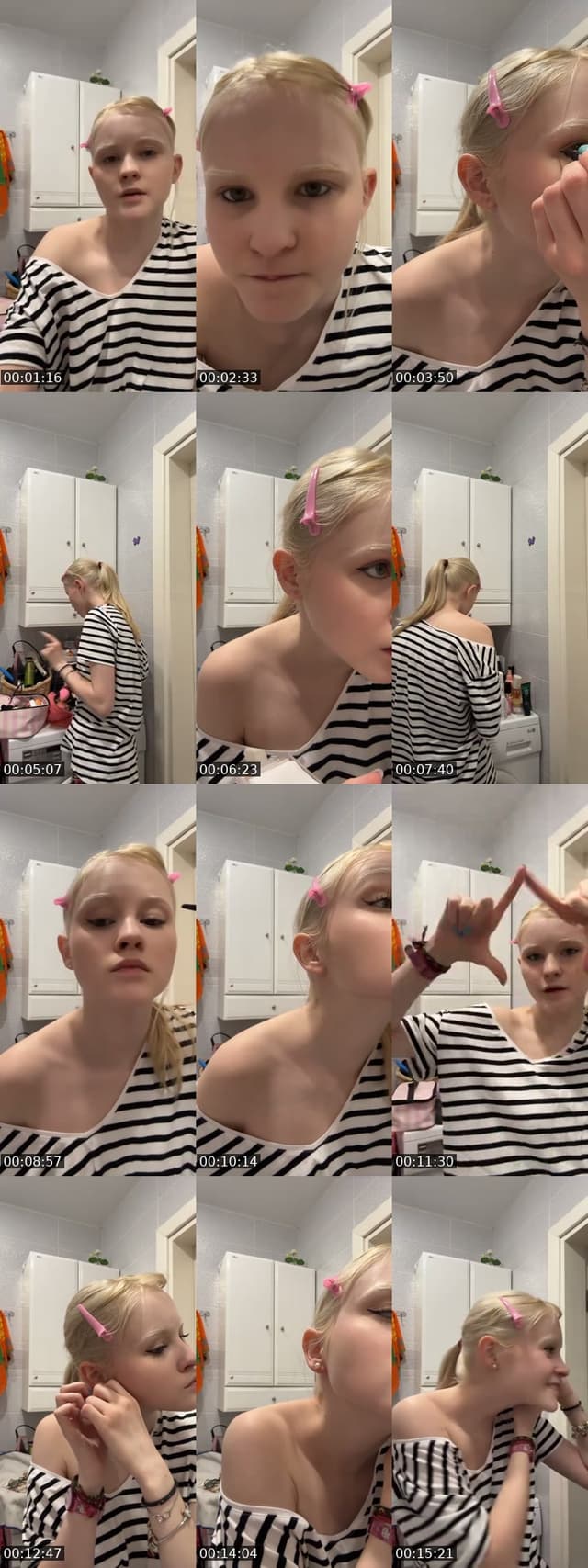 TikTok live: grwm by @vodkafangirl