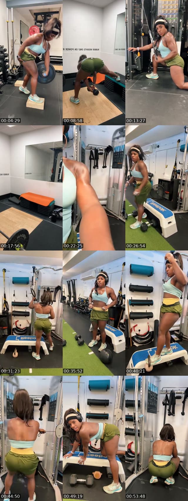 TikTok live: BackLegs💜💪🏾 by @thewalkingpadgirl
