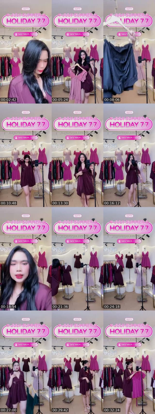 TikTok live: PROMO AWAL BULAN🔥😱‼️ by @qigerie