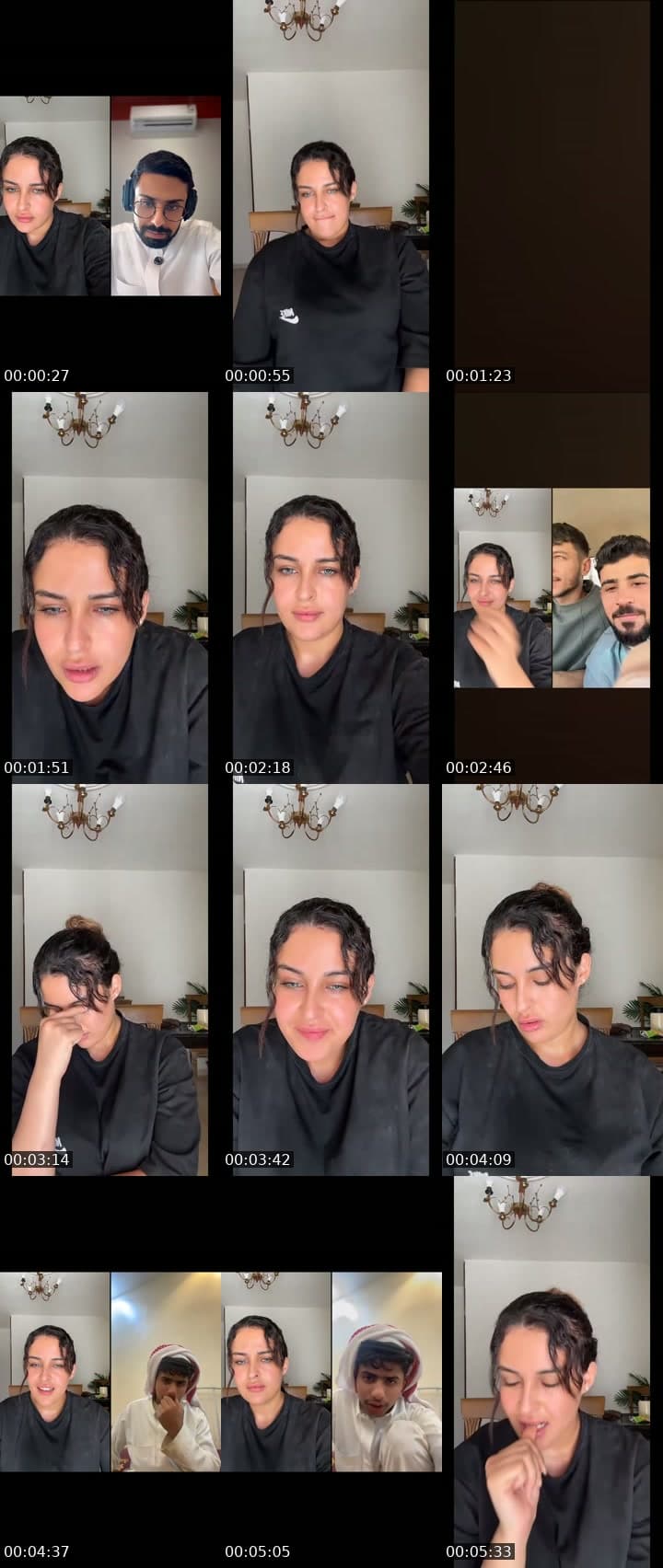 @noor_sky TikTok live stream
