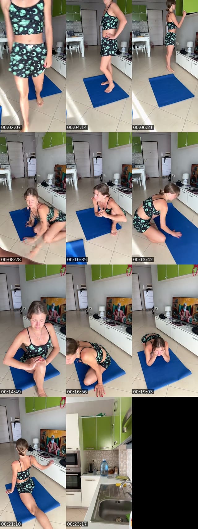 TikTok live: Stretching by @thevibe.69