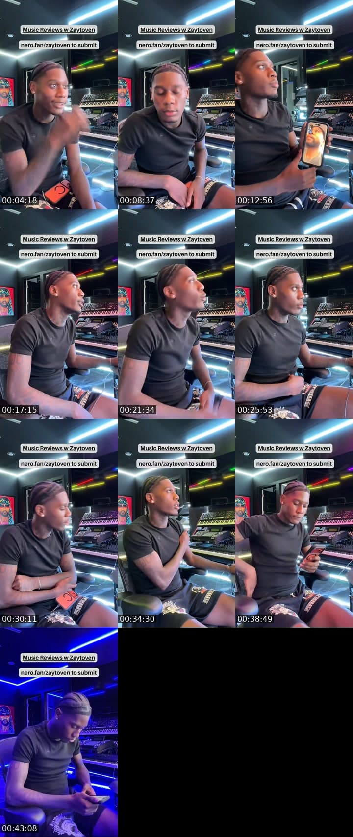 @zaytovenft TikTok live stream