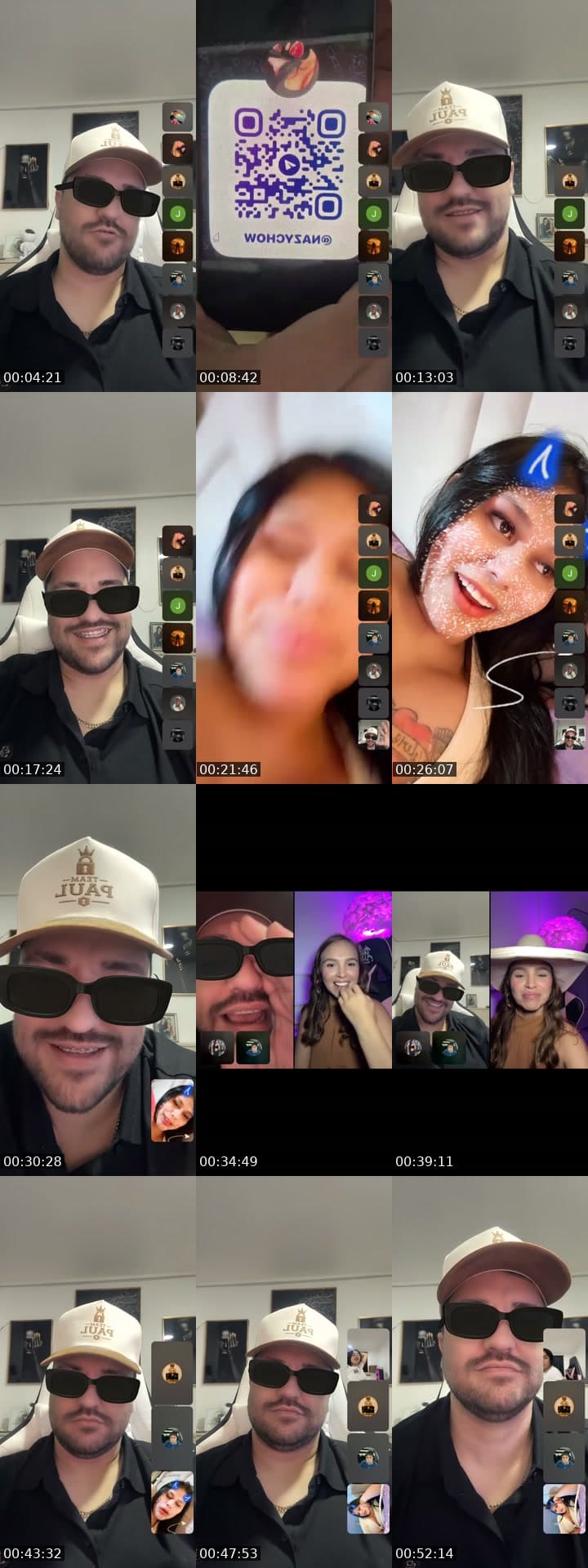 @paulquedatesano TikTok live stream