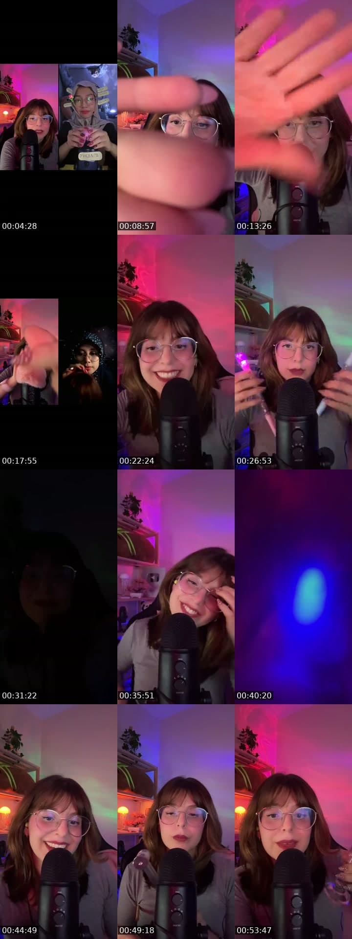@amandatinglesasmr TikTok live stream