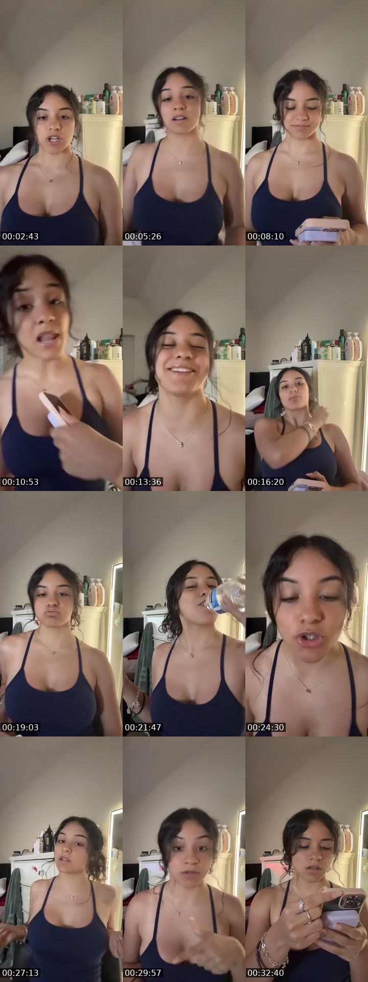 @blxngvickyy TikTok live stream