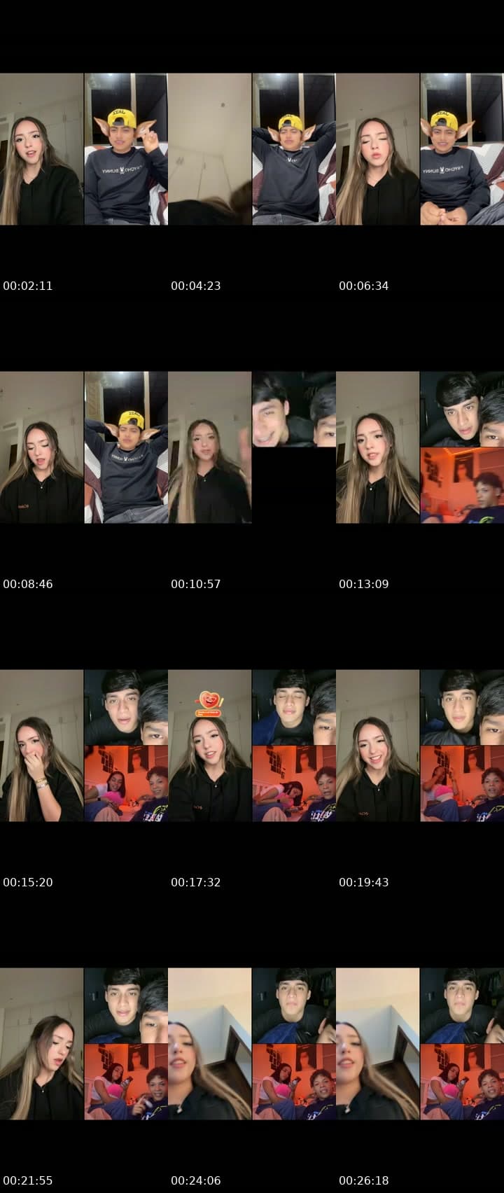 @michellekiwis TikTok live stream