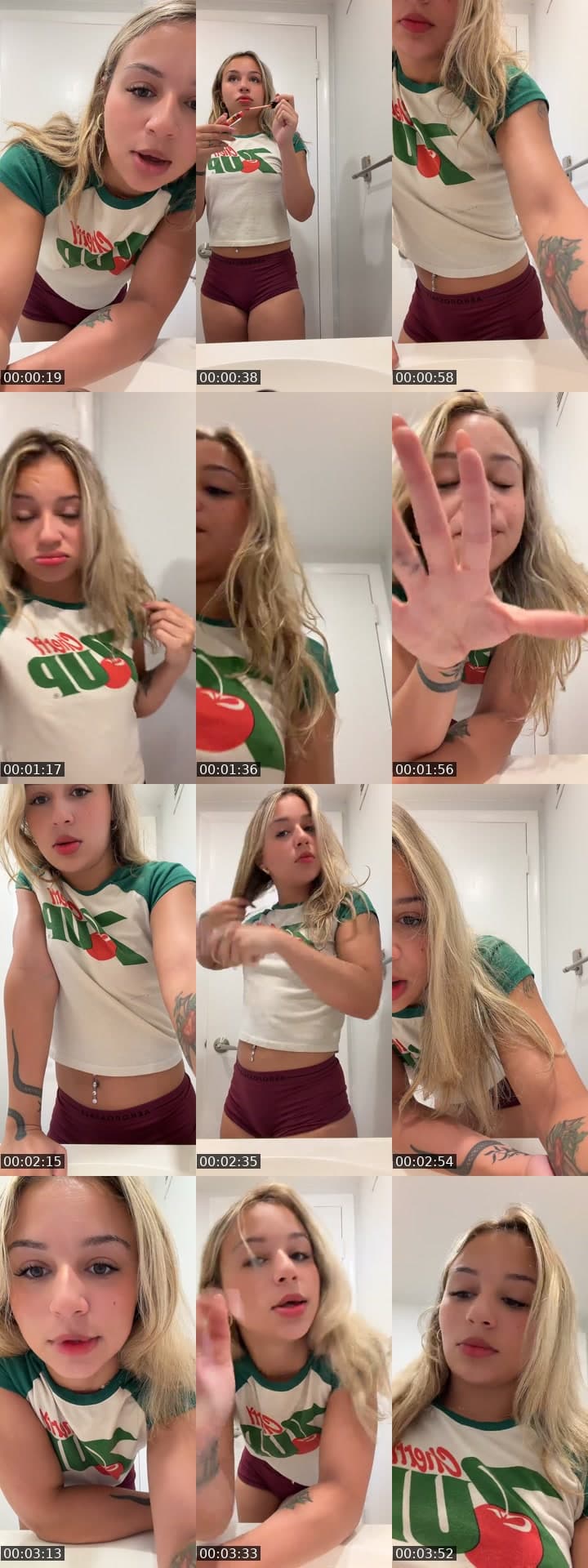 @tinykissesxoxo TikTok live stream