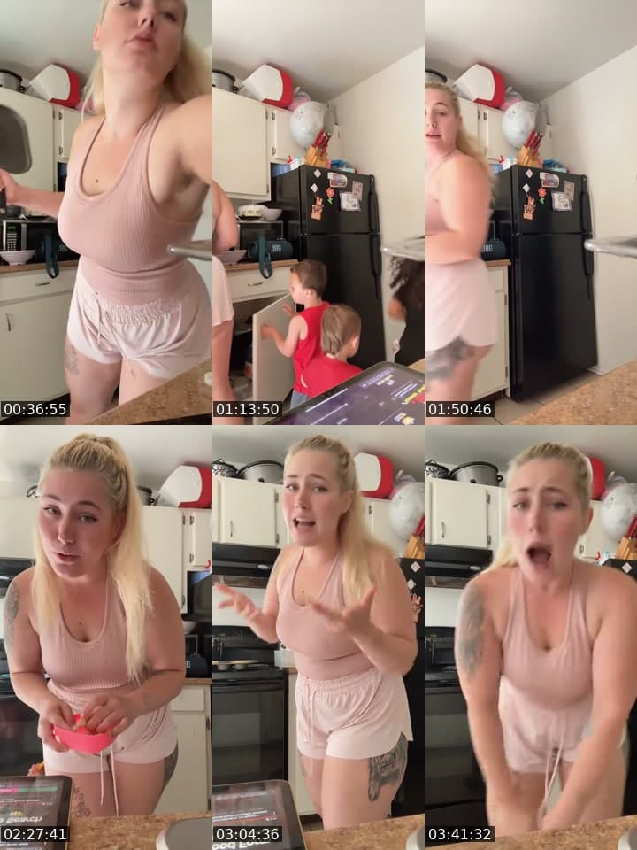 @adayinalifeofamillenial TikTok live stream