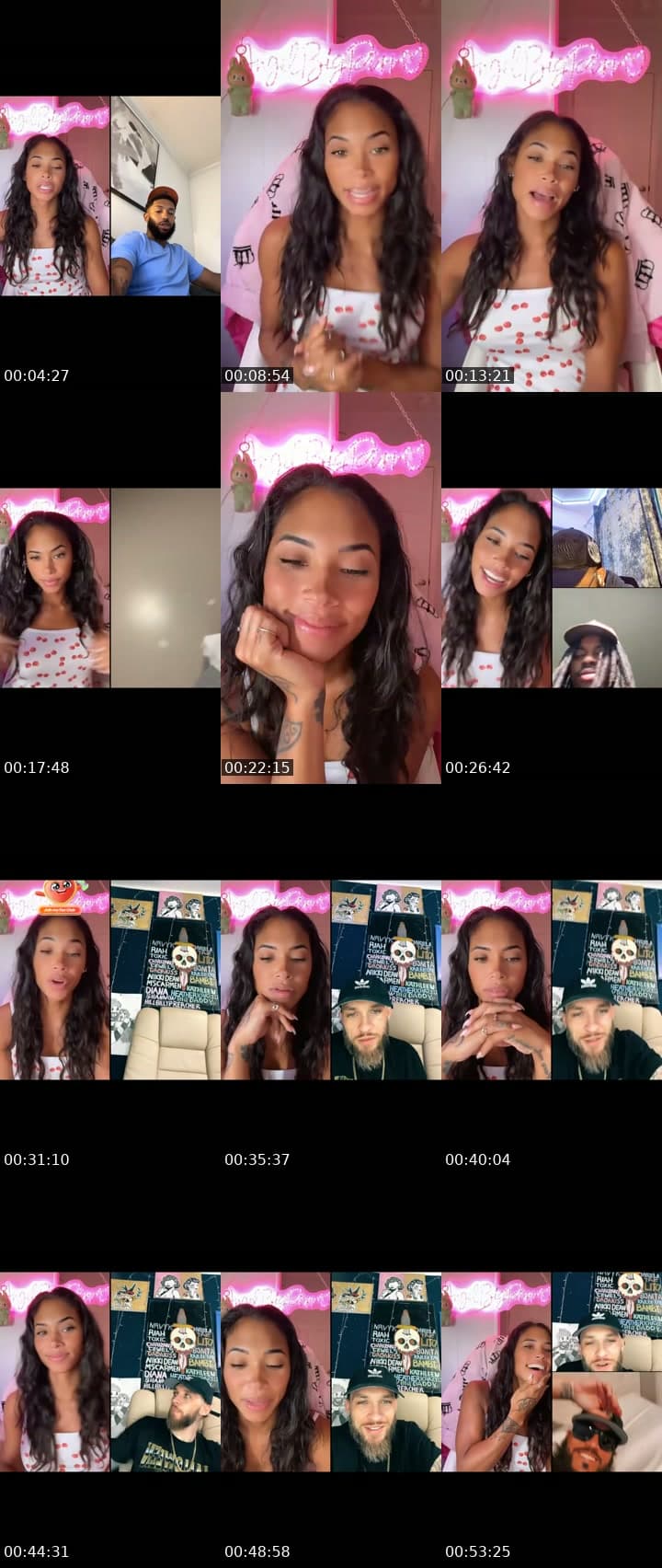 @angelbigpurr TikTok live stream