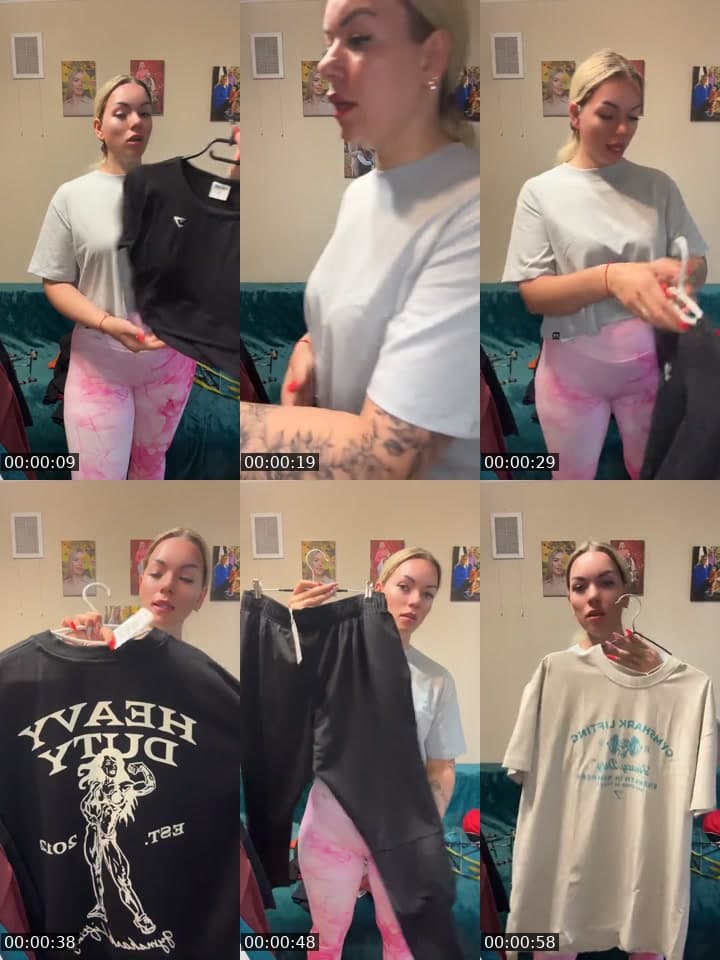 @kristinaaliukonyt TikTok live stream