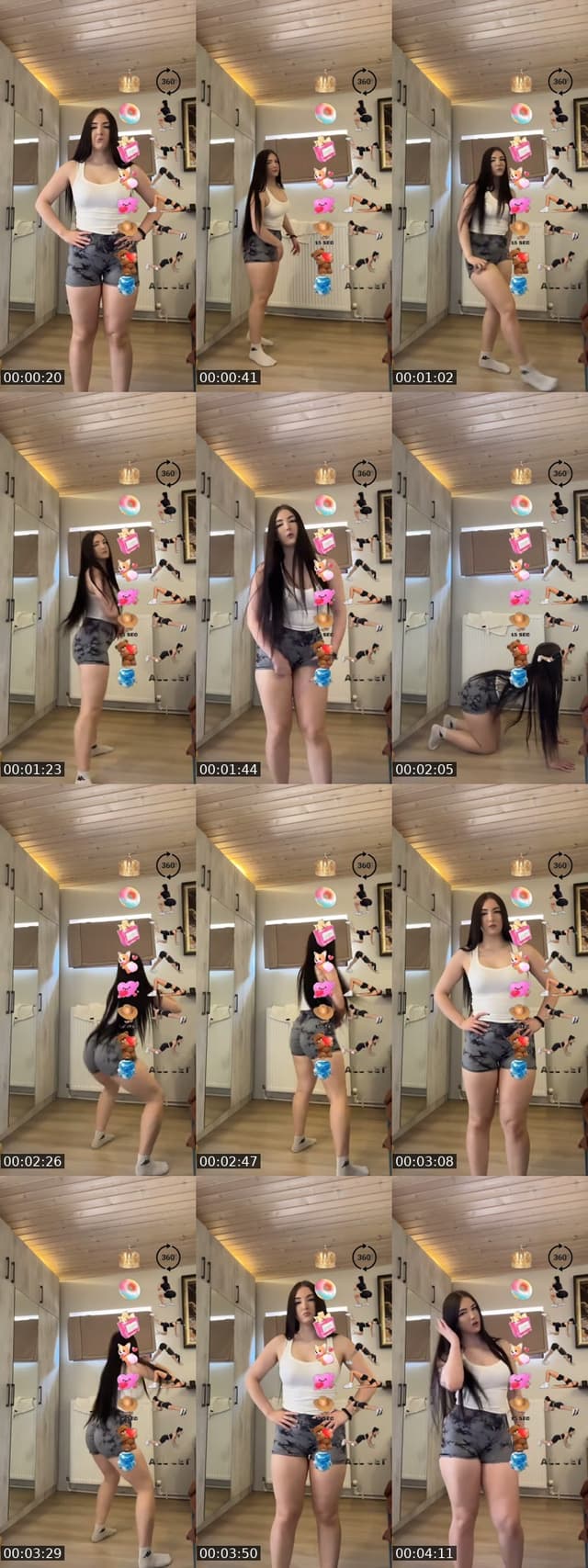 TikTok live: Hi, Come to my training❤️ by @nika_bunny33