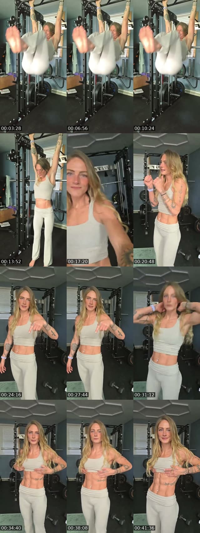 TikTok live: upper body workout 🔥💪 by @fitness.mckenzie