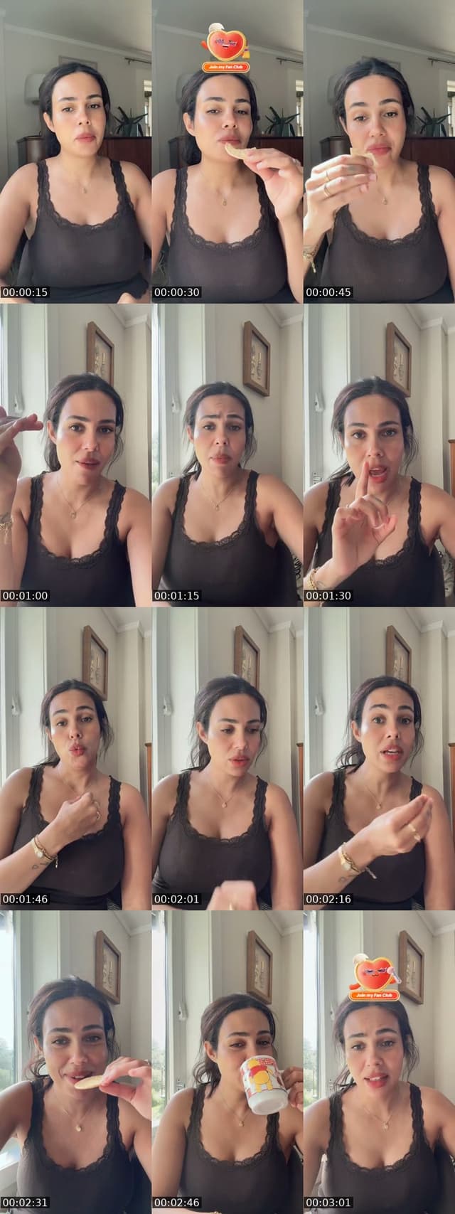 TikTok live: هلا بأعز الحبايب 😍❤️ by @carolineflorstad.off