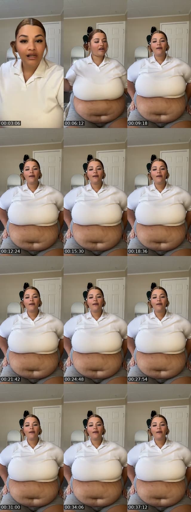 TikTok live: Body positivity 😌🤍 by @morgan.alicia