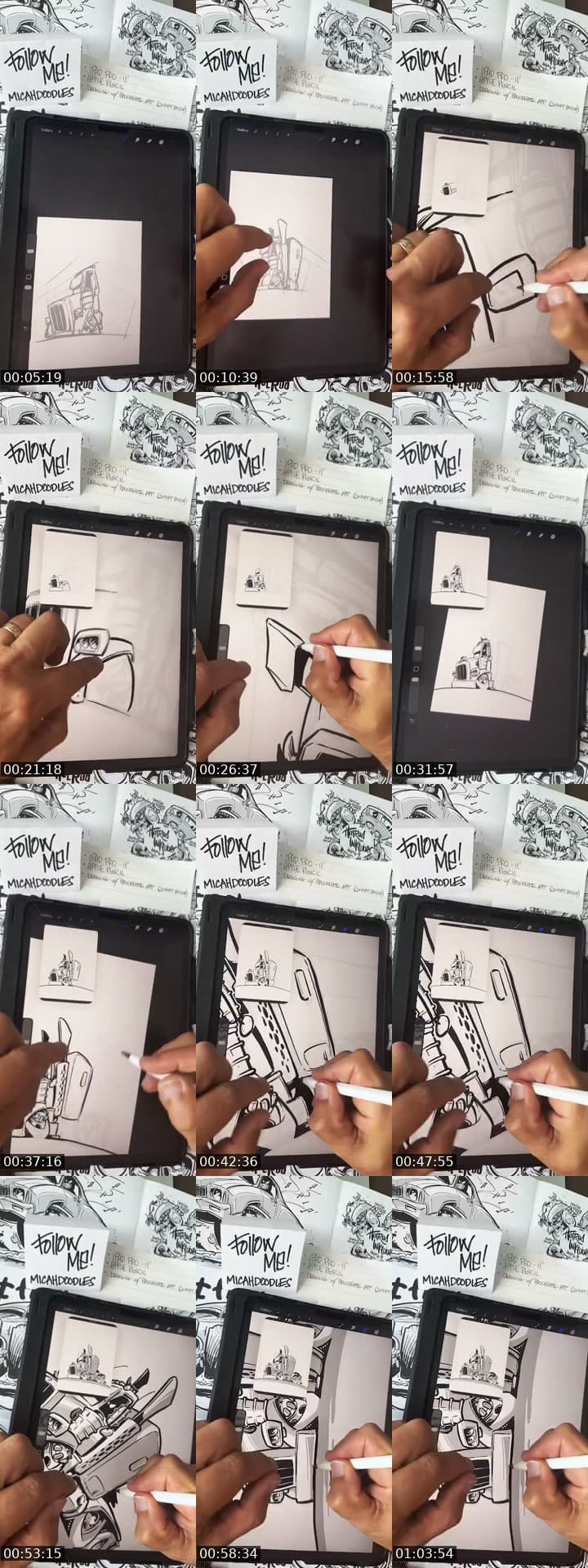 How to draw a hot rod