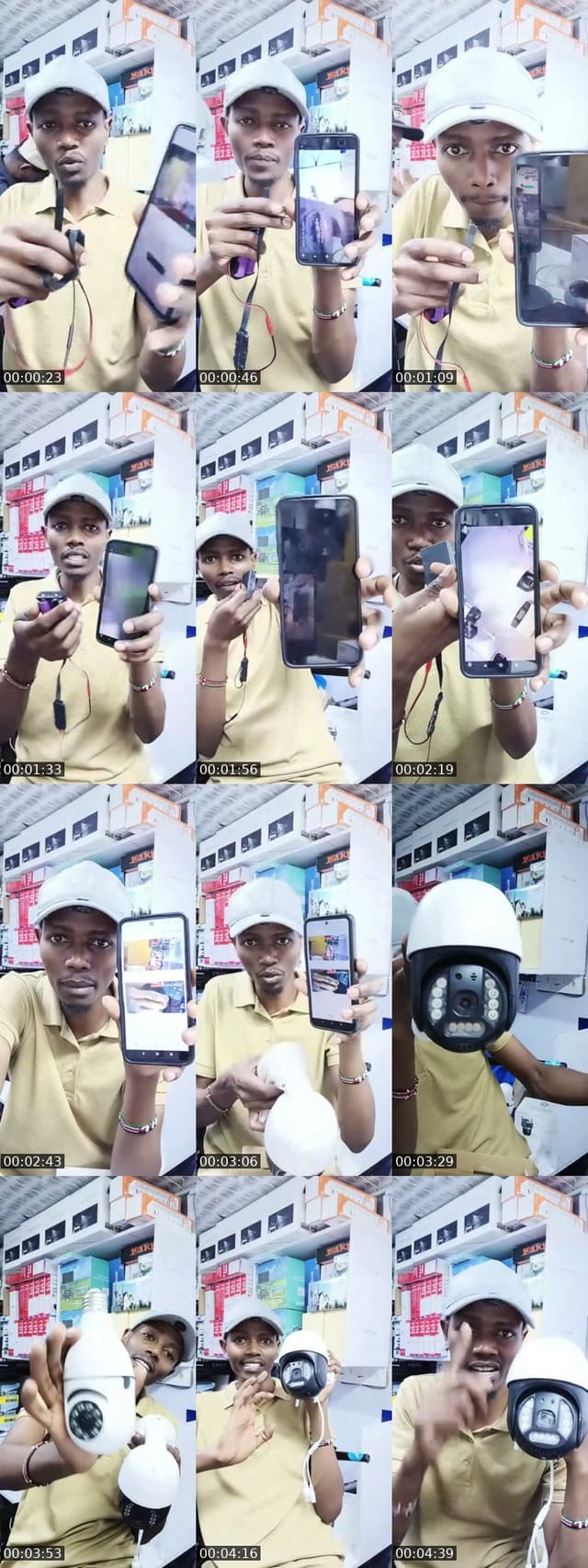TikTok live: CCTVs Cameras by @jointhubmall