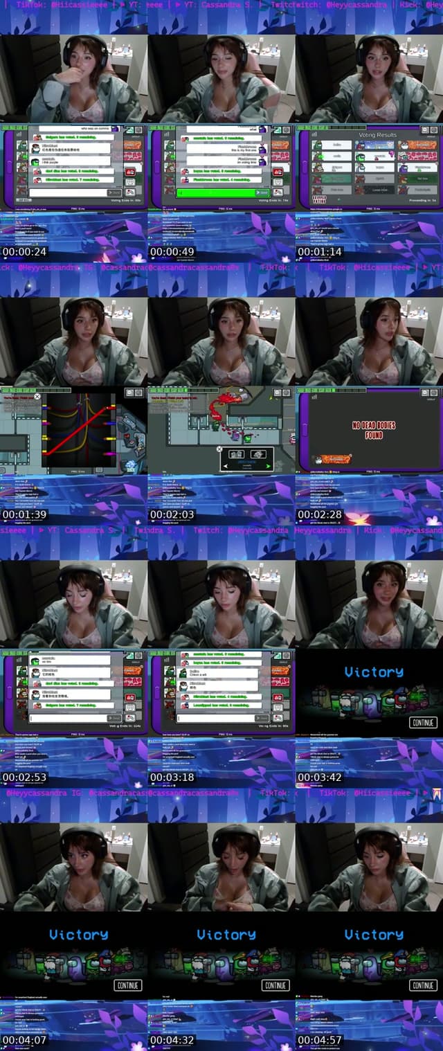 TikTok live: Variety Gaming + Chatting :) by @hiicassieeee