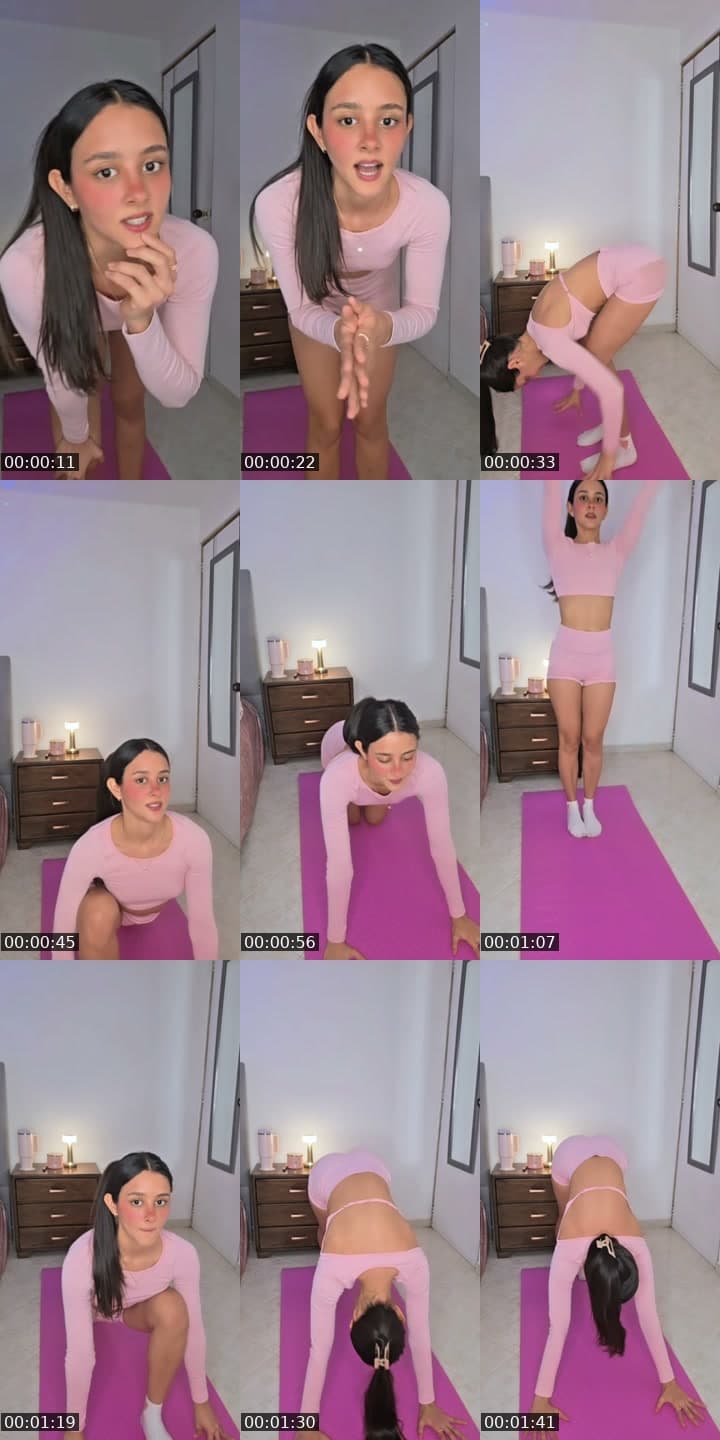 @victoria.yoga4 TikTok live stream