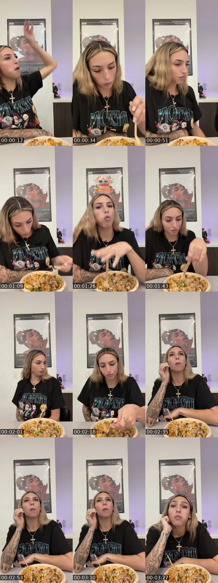 @sunnychristinaaa TikTok live stream