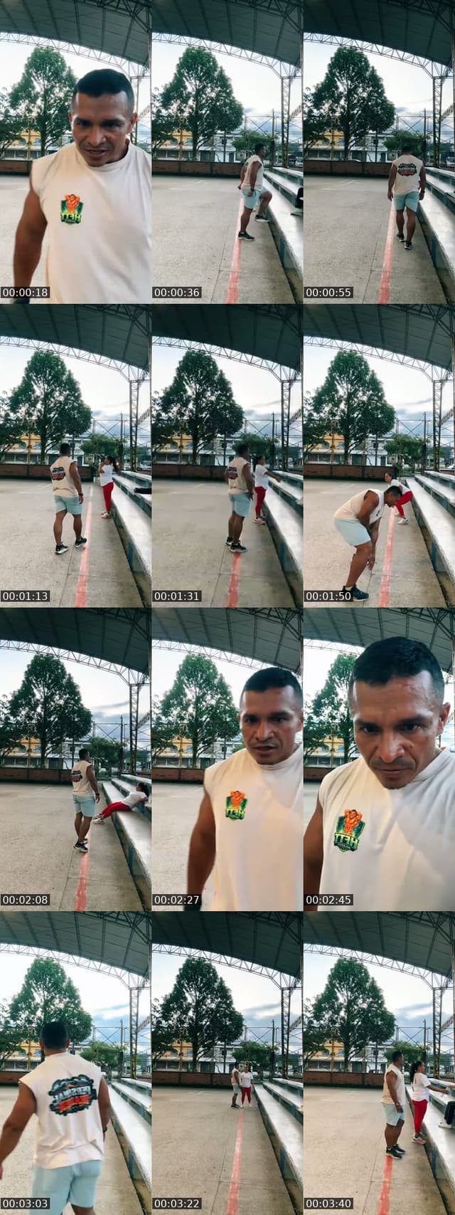 Entrenamiento en polideportivo - @c.hulkfitt