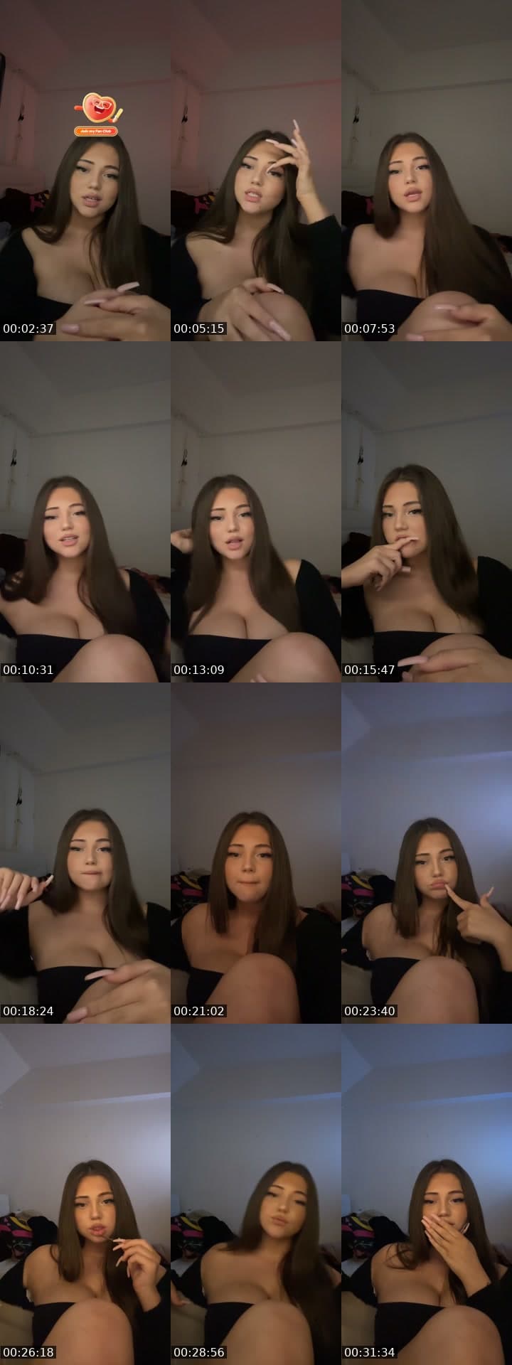 @melissa7xx TikTok live stream