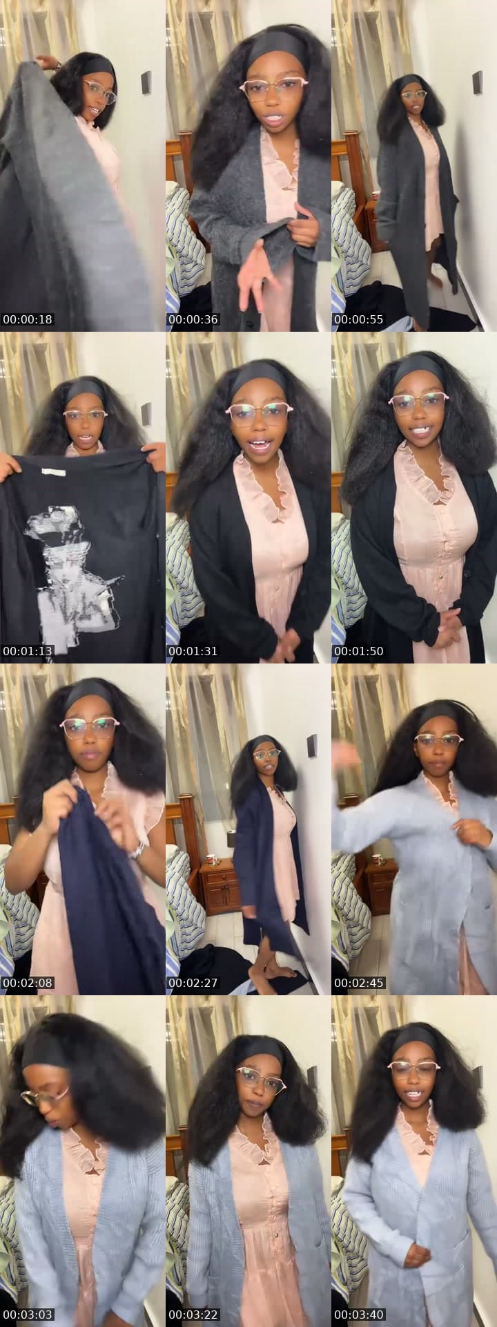 Selling cardigans