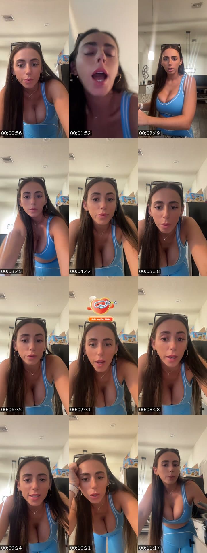 @meganicolexo TikTok live stream