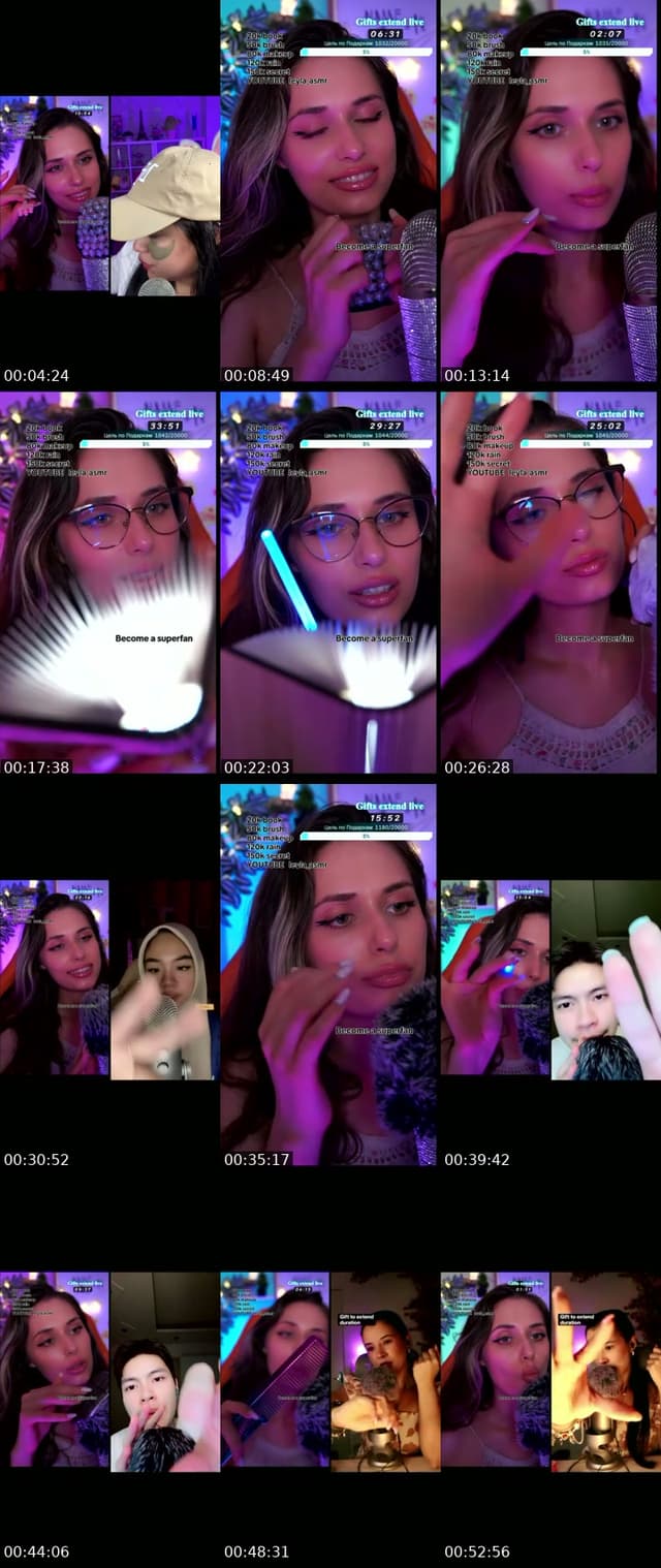 TikTok live: Breathe.listen.stay.ASMR 🤗 by @leyla_asmr5