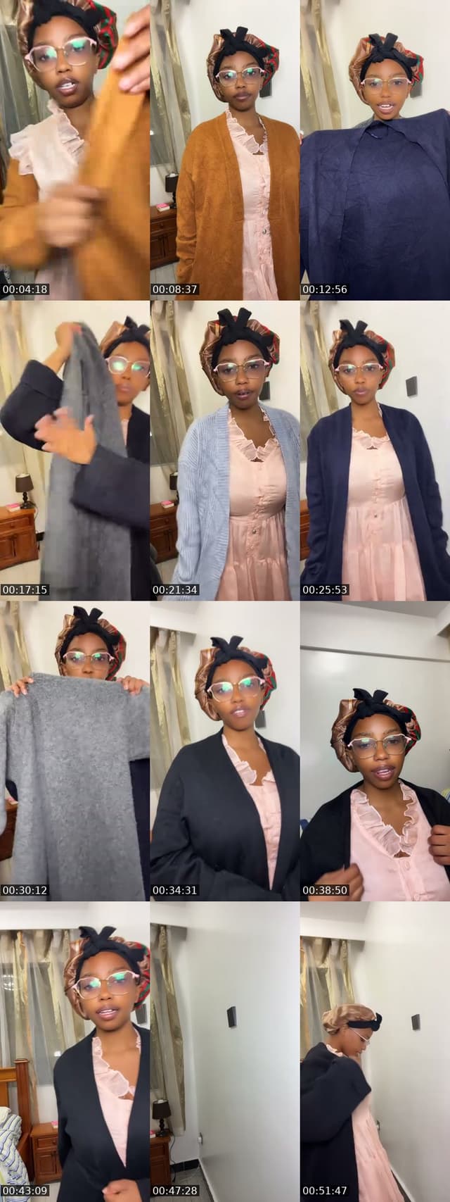 TikTok live: Selling cardigans by @mercyglam57