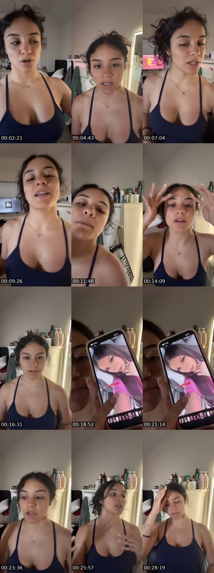 @blxngvickyy TikTok live stream