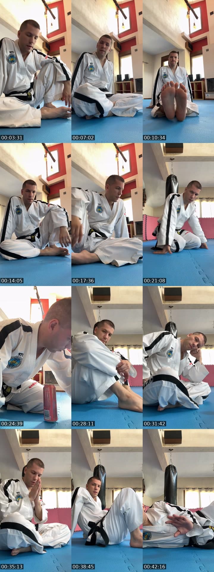 Only stretching today