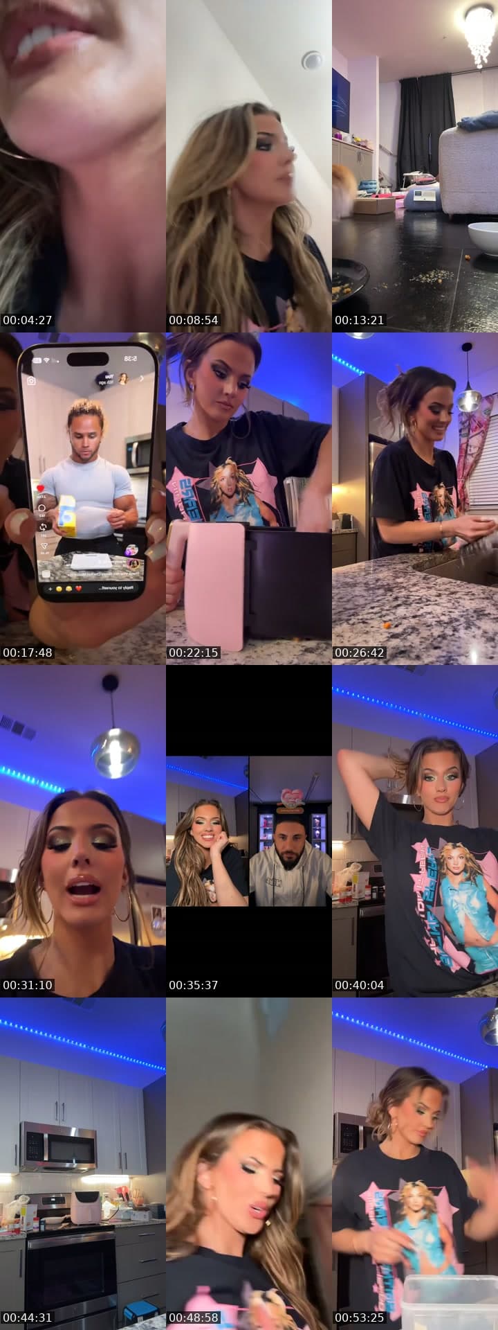 @theofficialkristylee TikTok live stream