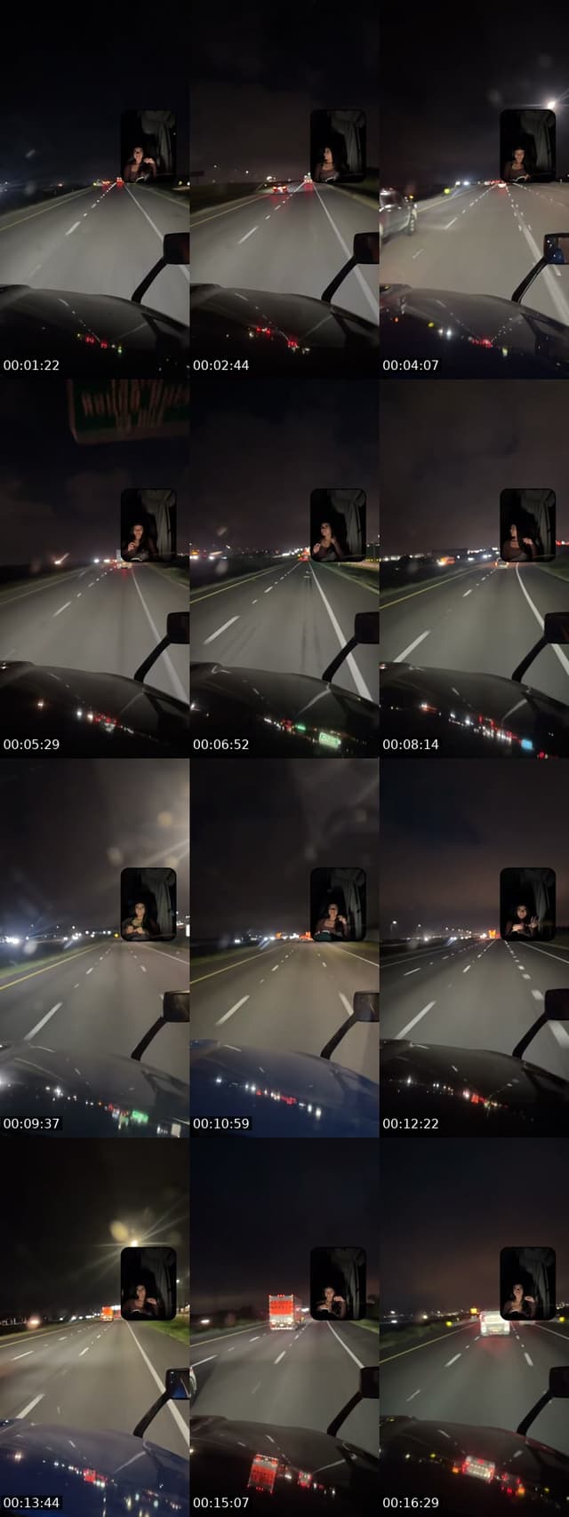 TikTok live: Passenger POV🚛🩷 by @yin6863